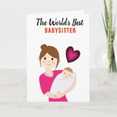 ベビーシッター サンキューカード (正面)
