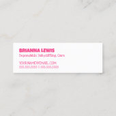 ベビーシッター スキニー名刺 (裏面)