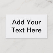 ベビーシッター 名刺 (裏面)