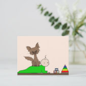 ベビーシッター – Pepper the Cat (Meet the Mews) ポストカード (スタンド正面)