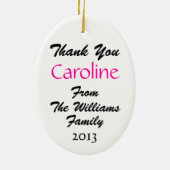 ベビーシッター – SRF セラミックオーナメント (裏面)