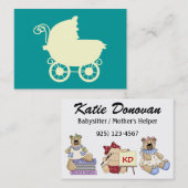 ベビーシッター – SRF 名刺 (正面/裏面)