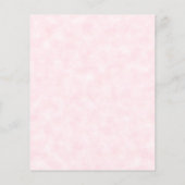 ベビーシッターNannyかわいいペンギンのビジネス チラシ (裏面)