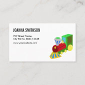 ベビーシッティング·デ気にイ幼稚園ベビシッター 名刺 (裏面)