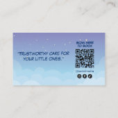 ベビーシッモダント事業 | ライオンベビーシッター 名刺 (裏面)