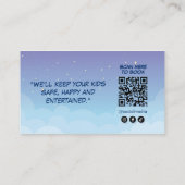 ベビーシッモダント事業 | ラビットベビーシッター 名刺 (裏面)