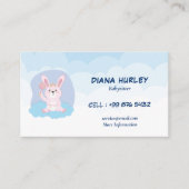 ベビーシッモダント事業 | ラビットベビーシッター 名刺 (正面)