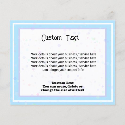 ベビーシッ気にチデイサマーキャンプ気に放課後 チラシ (裏面)