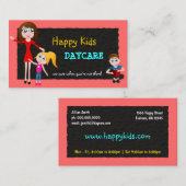 ベビーシッ気にト日の気にビジネスカード 名刺 (正面/裏面)