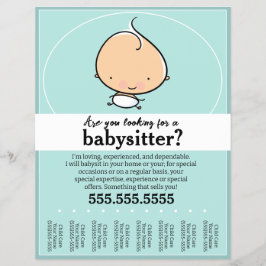 ベビーシッ気にト、日、子気に供、ティール（緑がかった色）涙シート チラシ