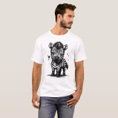 ベビーシマウマ Tシャツ (正面フル)