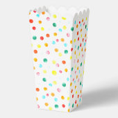 ベビーシャワカラフルワーユニコーン誕生日紙吹雪 フェイバーボックス (裏面)