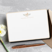 ベビーシャワーありがとうフラットノートカード サンキューカード