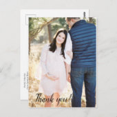 ベビーシャワーありがとうポストカード ポストカード (正面/裏面)