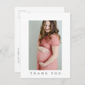 ベビーシャワーありがとうポストカード 案内ポストカード (正面/裏面)