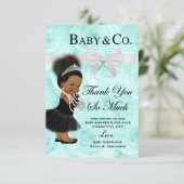 ベビーシャワーありがとう サンキューカード (スタンド正面)