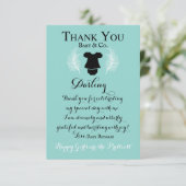 ベビーシャワーありがとう サンキューカード (スタンド正面)