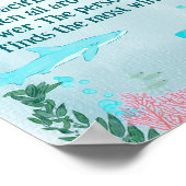 ベビーシャワーおしゃぶり狩りゲームサイン ポスター (角)