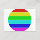 ベビーシャワーおむつラッフルチケットカード エンクロージャーカード (裏面)