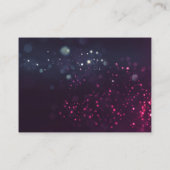 ベビーシャワーおむつラッフルチケットボホフローラライト エンクロージャーカード (裏面)