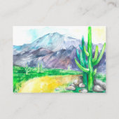 ベビーシャワーおむつラッフルチケット| Cowboy Western エンクロージャーカード (裏面)