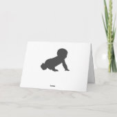 ベビーシャワーおめでとう母 カード (裏面)