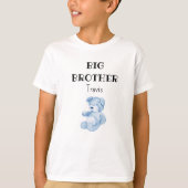 ベビーシャワーお兄さん子供用・ベビー+幼児用 Tシャツ (正面)