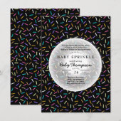 ベビーシャワーお披露目招待状 招待状 (正面/裏面)