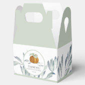 ベビーシャワーお気に入りボックス秋リトルカボチャ フェイバーボックス (オープン)