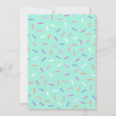 ベビーシャワーお知らせカード 招待状 (裏面)