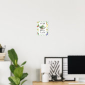 ベビーシャワーお越しいただきありがとう - 野菜 ポスター (ホームオフィス)