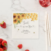 ベビーシャワーが甘い スタンダードカクテルナプキン (インサイチュ)