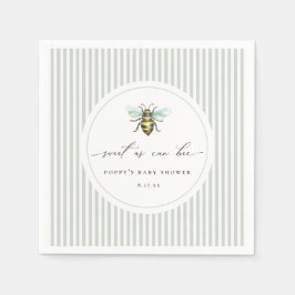 ベビーシャワーが甘い スタンダードカクテルナプキン