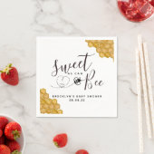 ベビーシャワーが甘い スタンダードカクテルナプキン (インサイチュ)