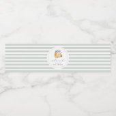 ベビーシャワーが甘い ペットボトルラベル (シングルラベル)