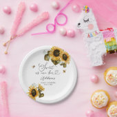 ベビーシャワーが甘い ペーパープレート (パーティー)