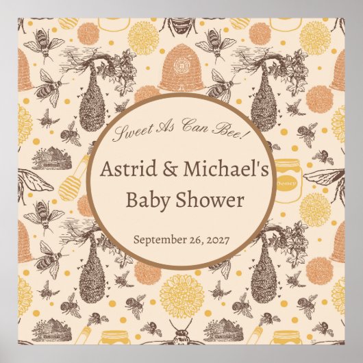ベビーシャワーが甘い ポスター (正面)