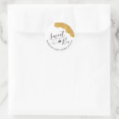 ベビーシャワーが甘い ラウンドシール (バッグ)