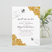 ベビーシャワーが甘い 招待状 (スタンド正面)