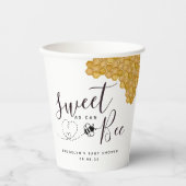 ベビーシャワーが甘い 紙コップ (正面)