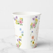 ベビーシャワーが甘い 紙コップ (右)