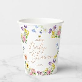 ベビーシャワーが甘い 紙コップ