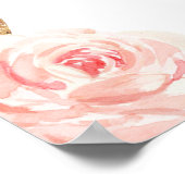 ベビーシャワーでカボチャのドライブありがとうサイン ポスター (角)