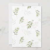 ベビーシャワーでドライブSafari動物のソーシャルディスタンス 招待状 (裏面)