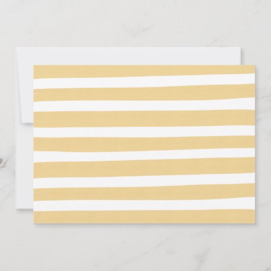 ベビーシャワーで運転男女兼用する 招待状 (裏面)