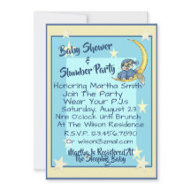 ベビーシャワーとスランバーパーティーW/Moon, Stars, & Cat