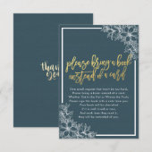 ベビーシャワーにおすすめの本を持ってきてください カードの代わりに 招待状 (正面/裏面)