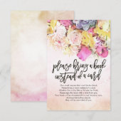 ベビーシャワーにおすすめの本を持ってきてください カードの代わりに 招待状 (正面/裏面)