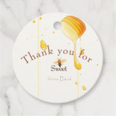 ベビーシャワーに甘い フェイバータグ (正面)