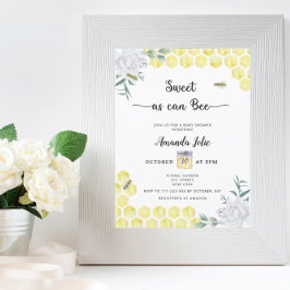 ベビーシャワーに甘い 招待状